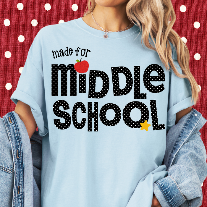 Dotted Made for Middle Tee