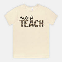 Made to Teach Leopard Tee