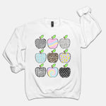 Classic Pattern Apple Crewneck Sweatshirt