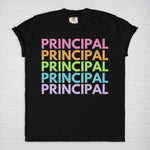 Principal Rainbow Repeat Tee