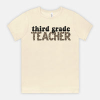 Third Grade Leopard Tee