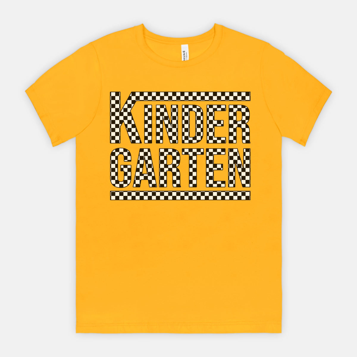 Kindergarten Checked Out Tee