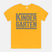 Kindergarten Checked Out Tee