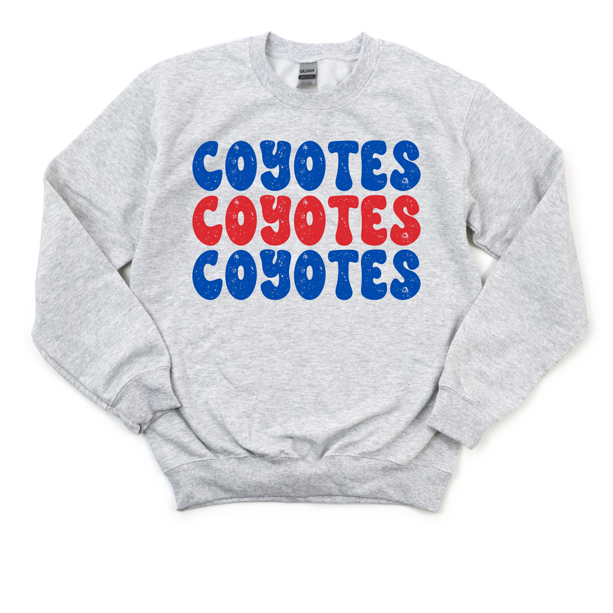 Coyotes on Repeat Crewneck Sweatshirt