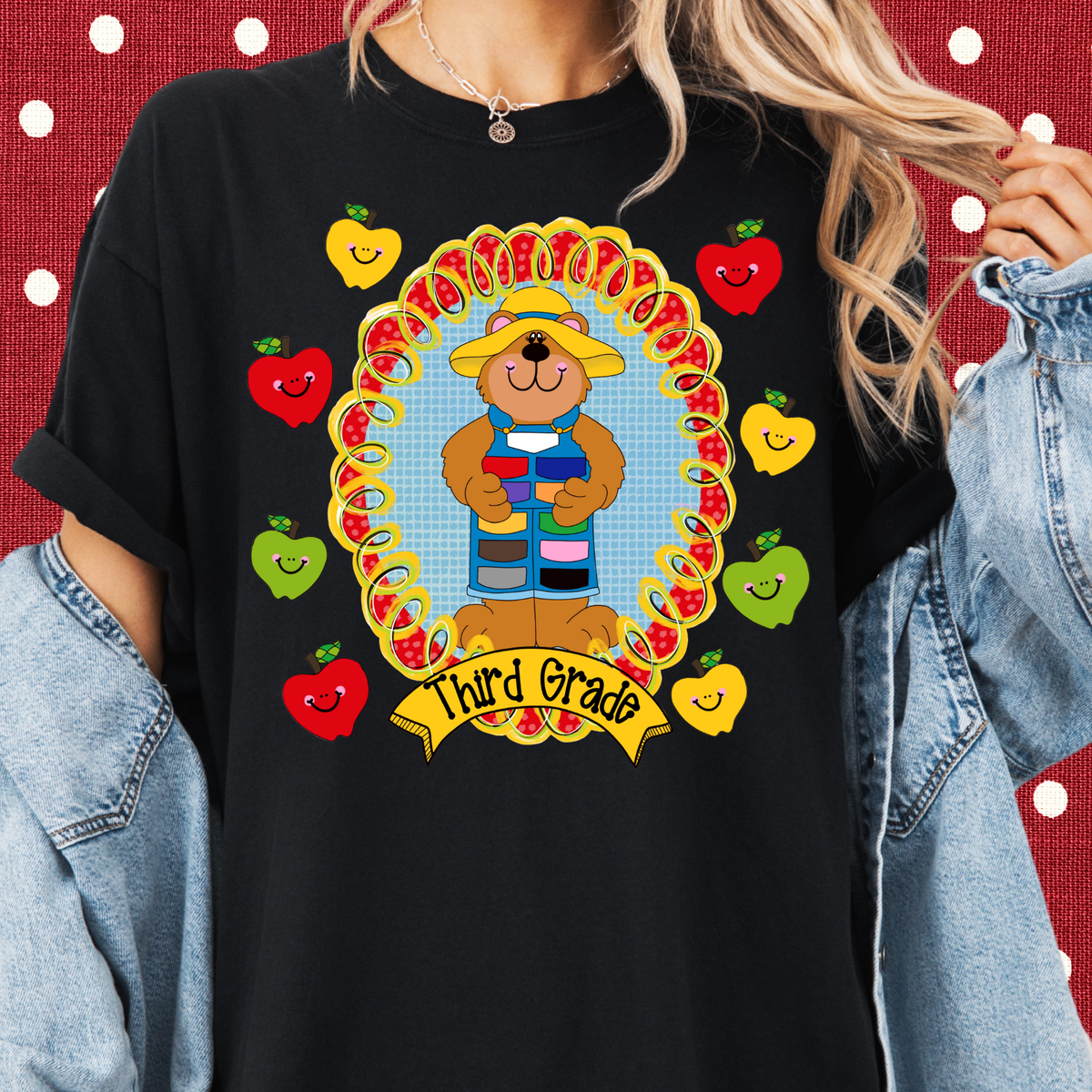 Beary Ready for Third Grade Tee