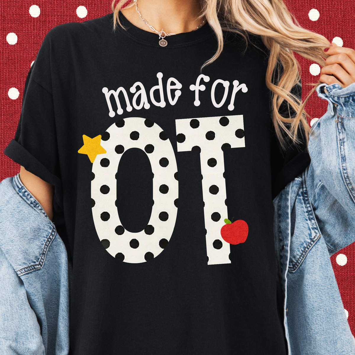 Dotted Made for OT Tee