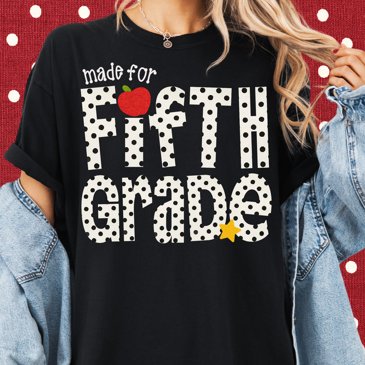 Dotted Made for Fifth Tee