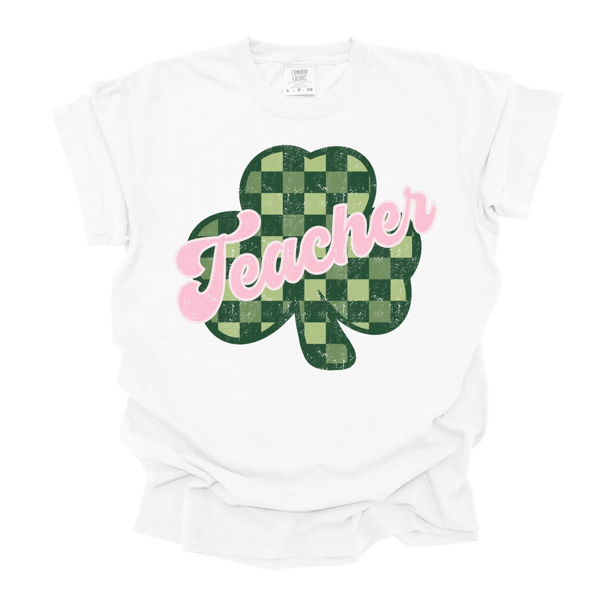 Teacher Shamrock Tee