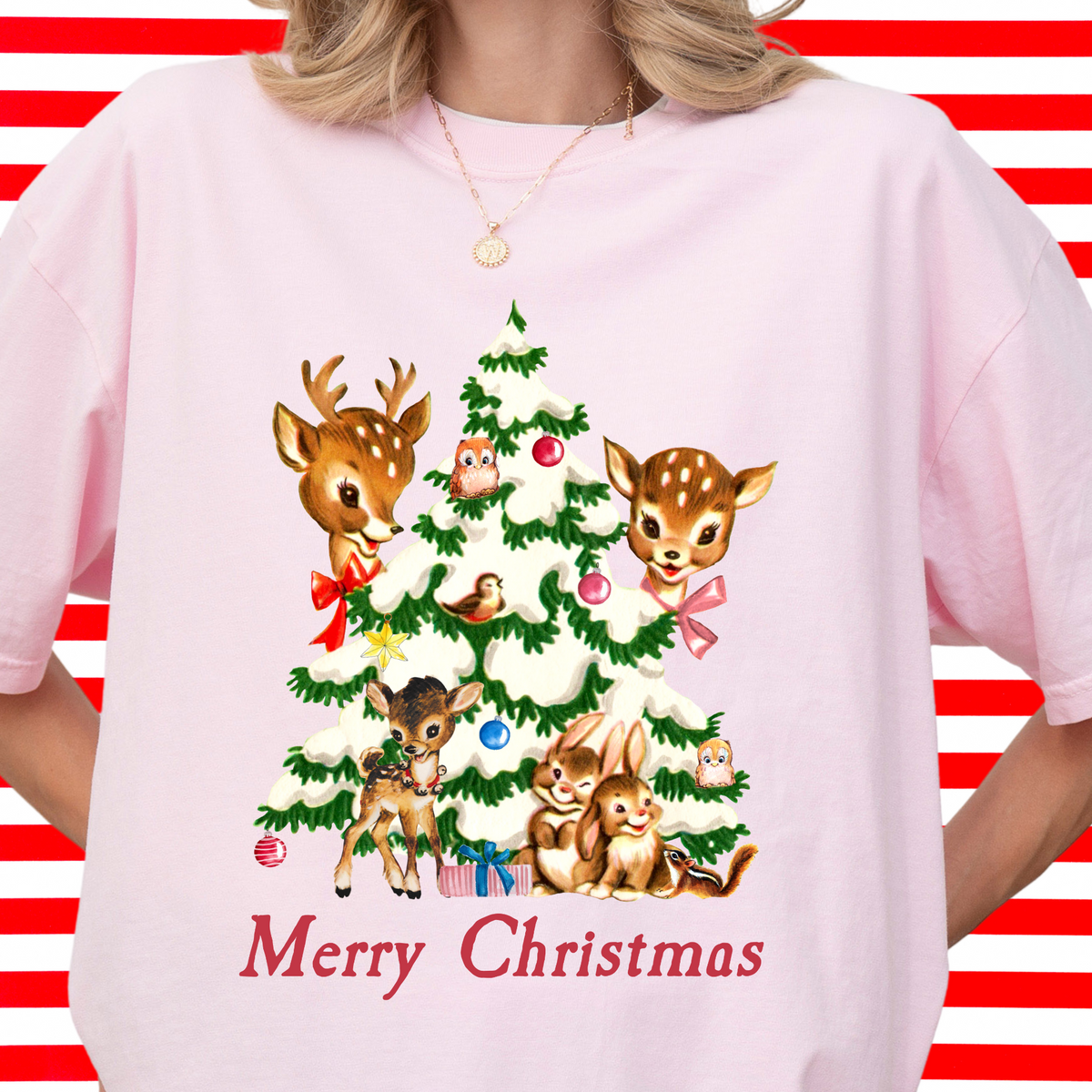 Vintage Merry Christmas Tee