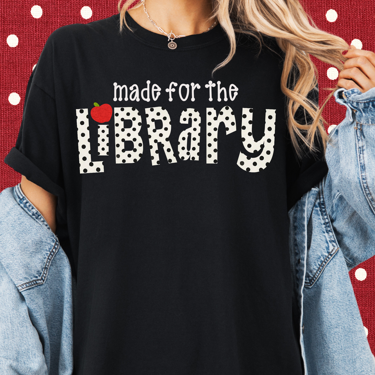 Dotted Librarian Tee