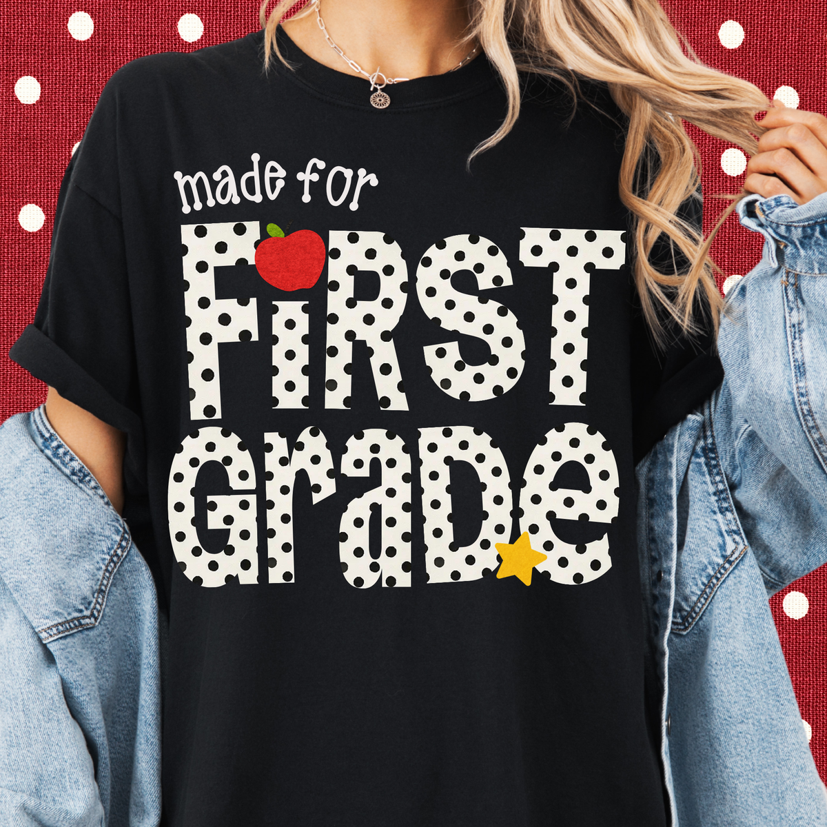 Dotted Made for First Tee