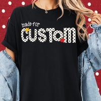 CUSTOM Dotted Tee