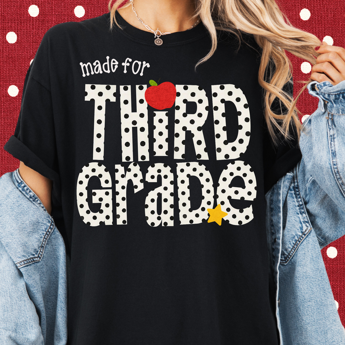 Dotted Made for Third Tee