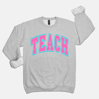 TEACH Varsity Winter Crewneck Sweatshirt