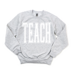 The Teach Varsity Crewneck Sweatshirt