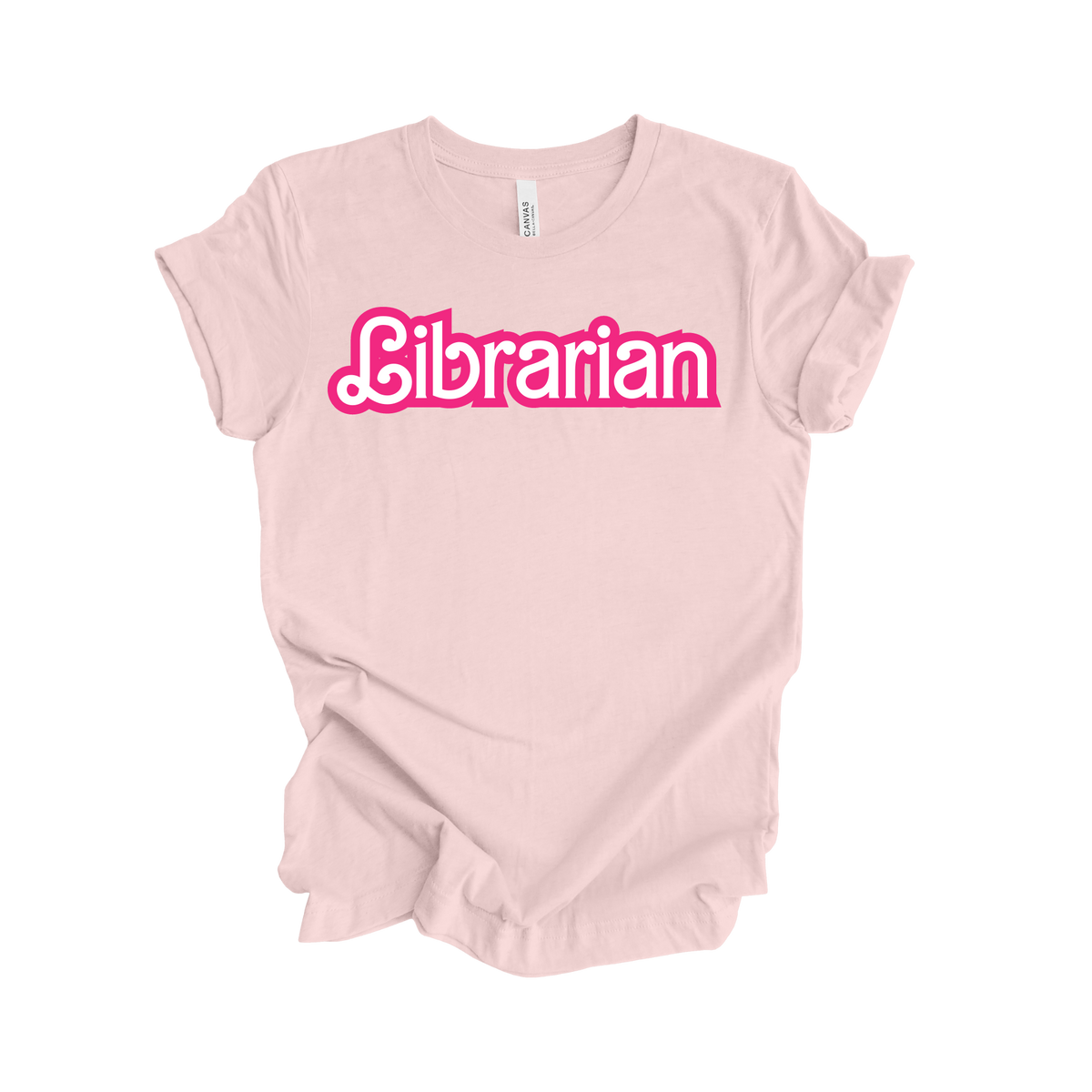 Librarian Retro Barb Tee