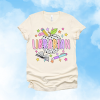 Bright + Spotty Librarian Tee