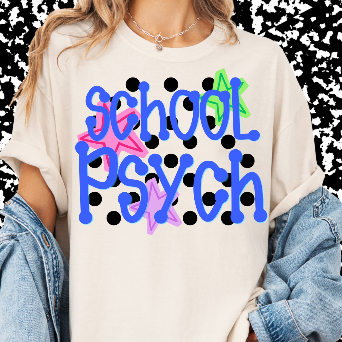 Spotted Psych Tee