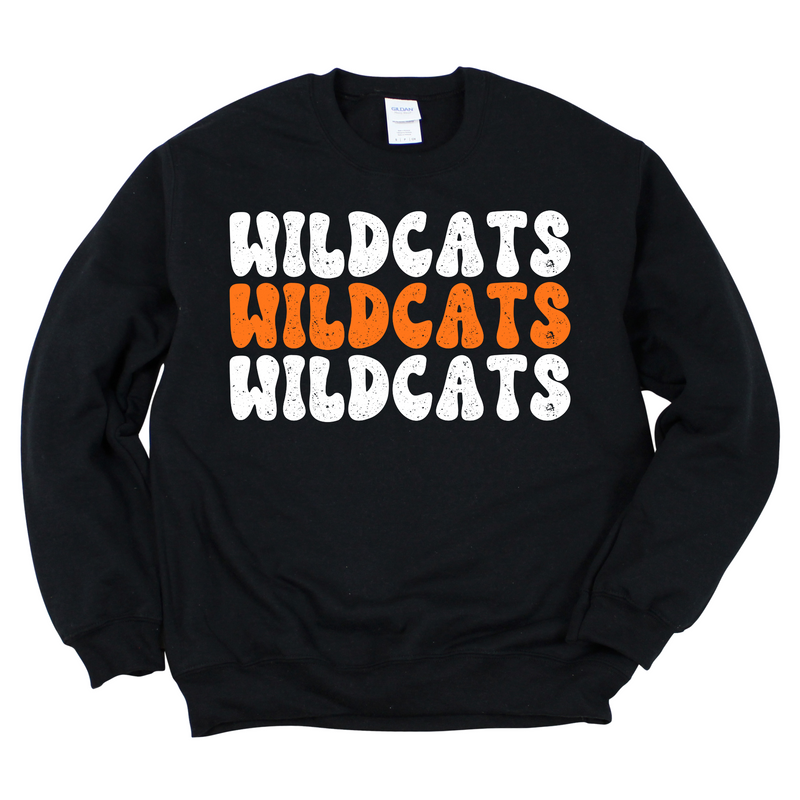 Wildcats on Repeat Crewneck Sweatshirt