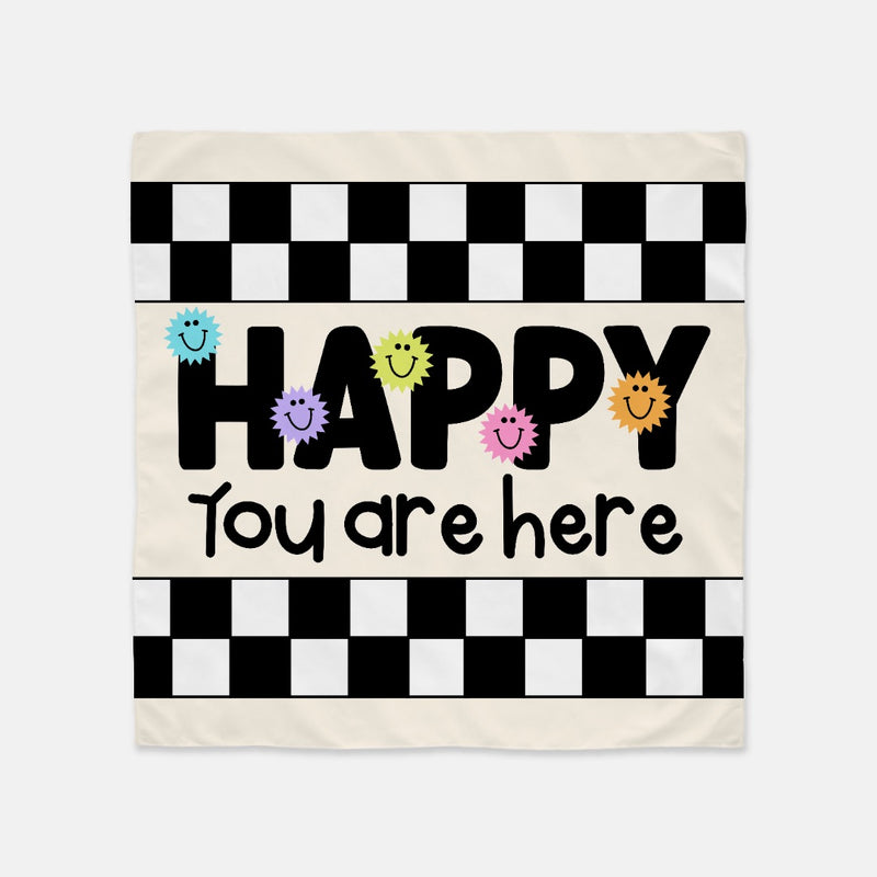 Happy You Are Here Wall Decor