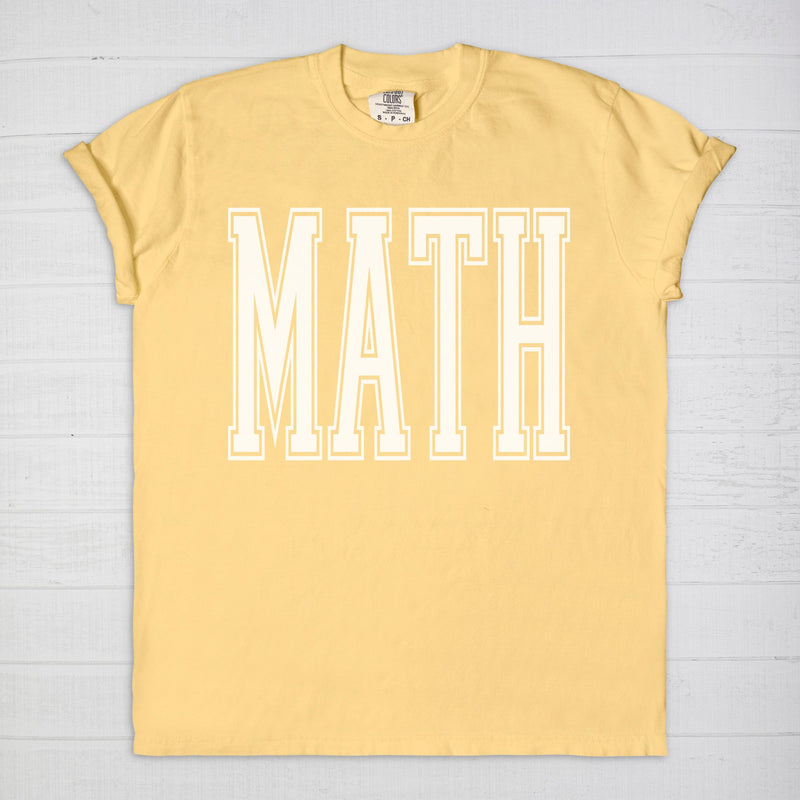 Math Varsity Tee