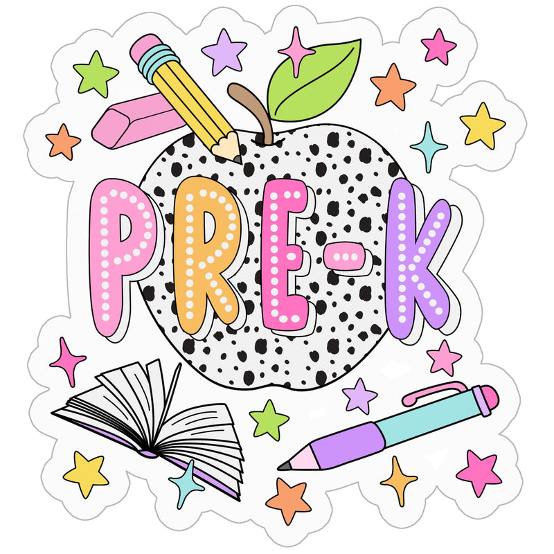 Bright + Spotty Pre-K Sticker