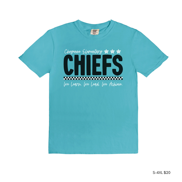 Cheyenne Chiefs Cursive Tee