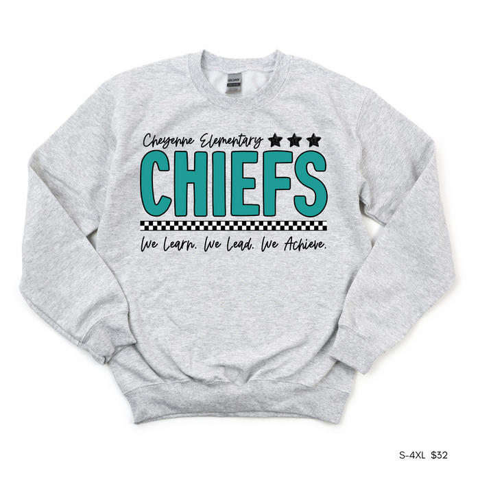 Cheyenne Chiefs Cursive Crewneck