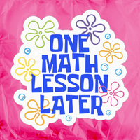 One Math Lesson Later Sticker