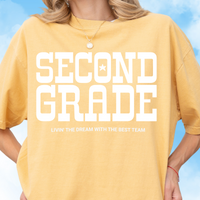 Living the Dream in Second Grade Tee