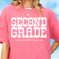 Living the Dream in Second Grade Tee