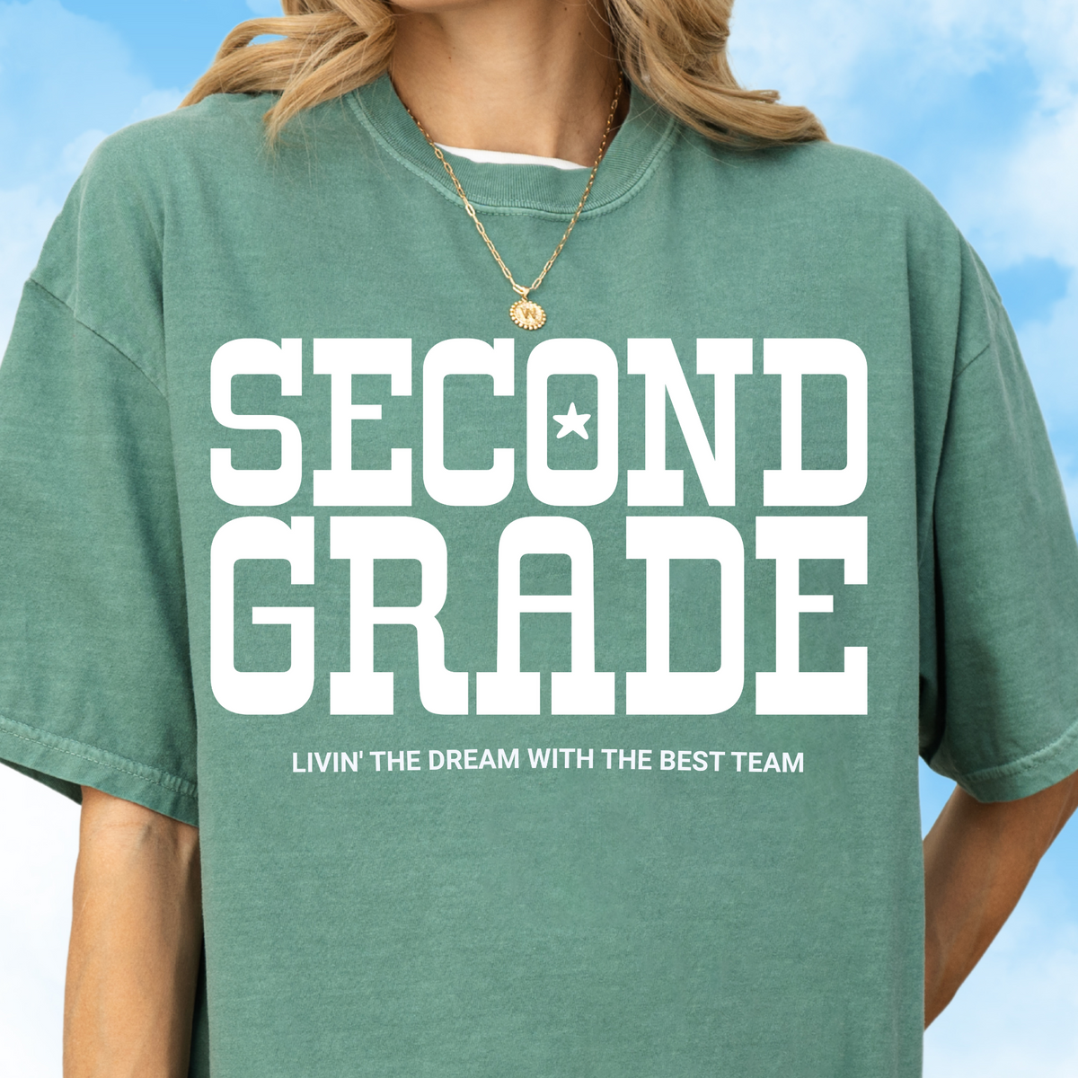 Living the Dream in Second Grade Tee