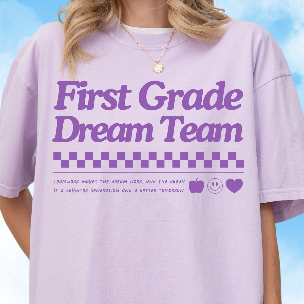 First Grade Dream Team Tee