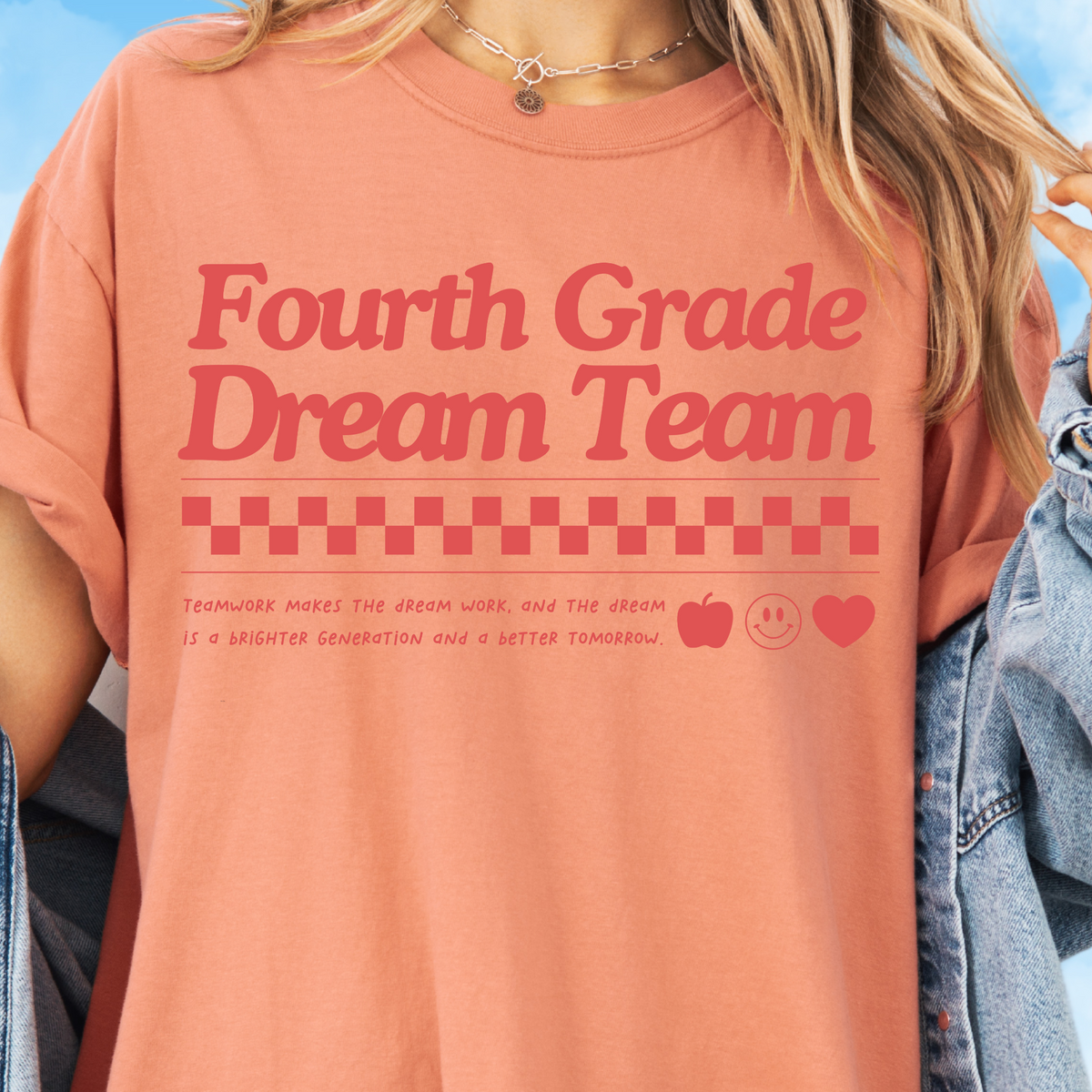 Fourth Grade Dream Team Tee