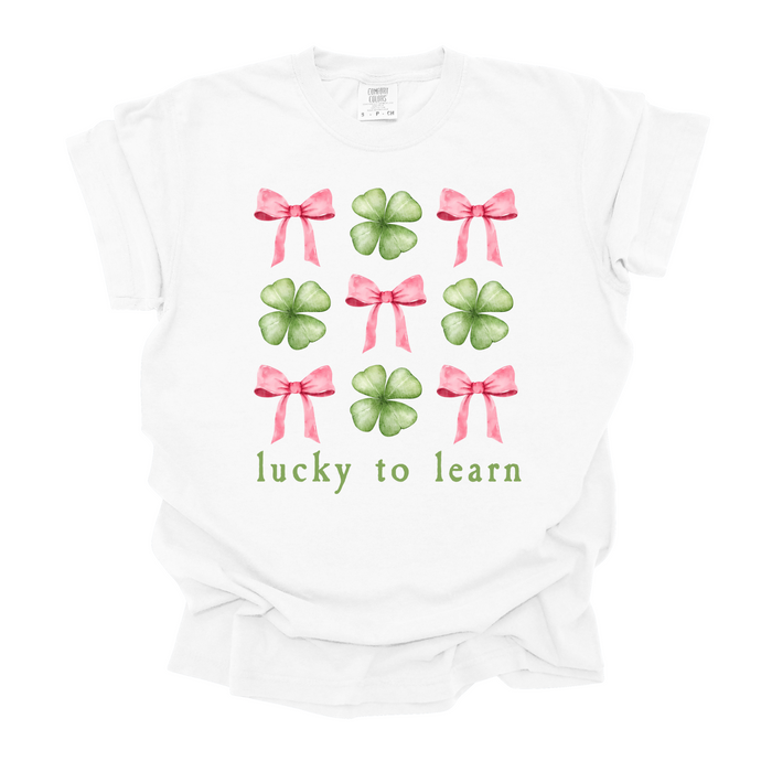 Lucky to Learn Tee