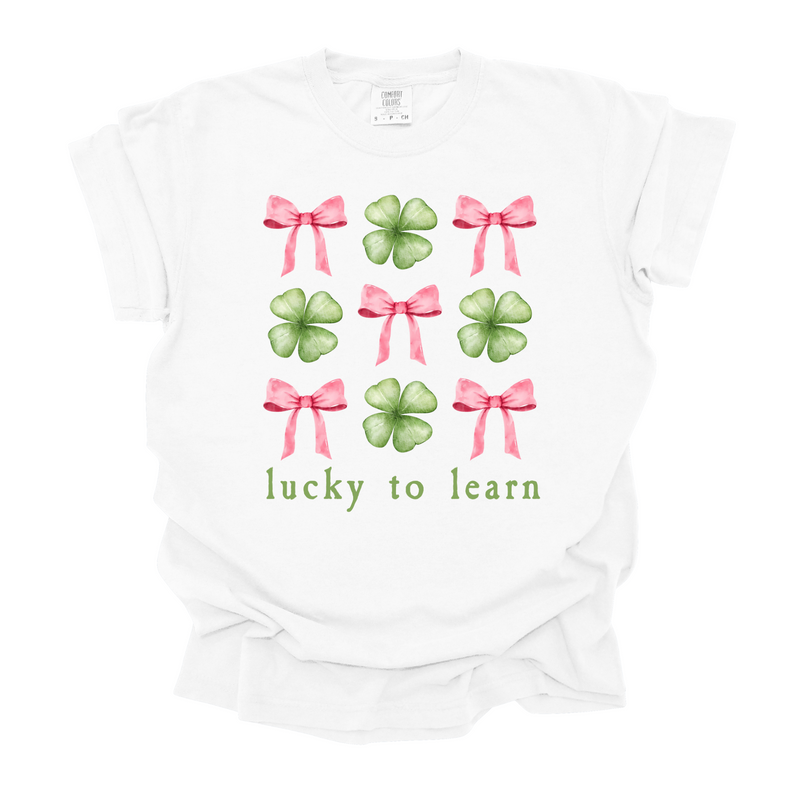 Lucky to Learn Tee