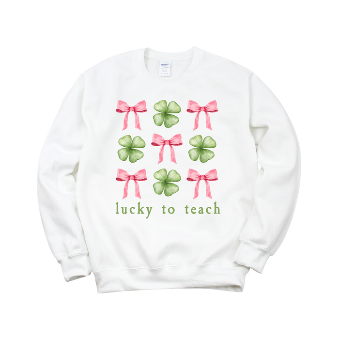 Lucky to Teach Crewneck