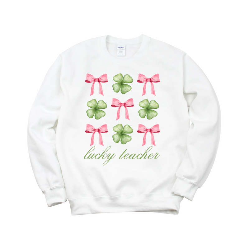 Lucky Teacher Crewneck