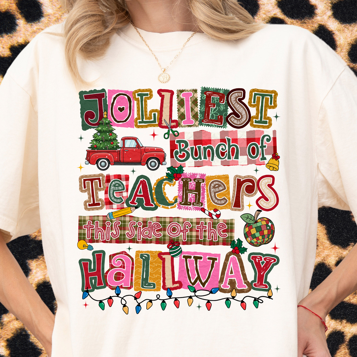 Jolliest Teachers Tee