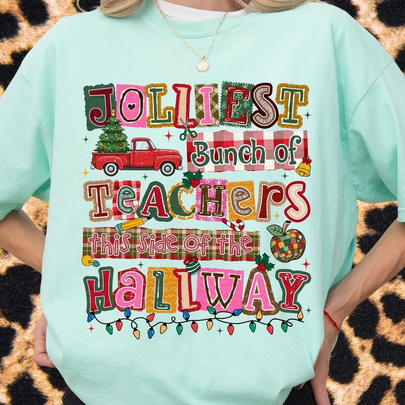 Jolliest Teachers Tee