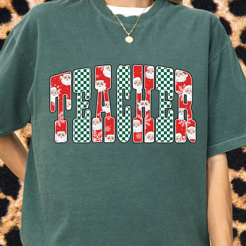Teacher Holiday Tee