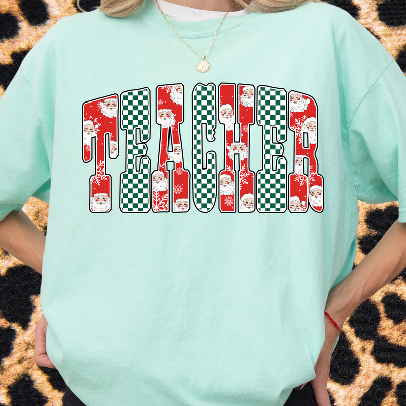 Teacher Holiday Tee
