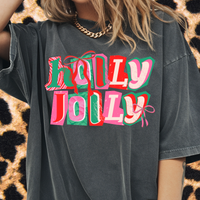 Holly Jolly Collage Tee