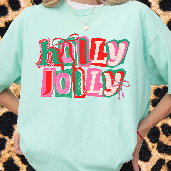 Holly Jolly Collage Tee