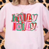 Holly Jolly Collage Tee