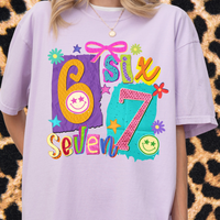 Six Seven Teacher Tee