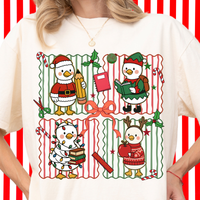 Teacher Goose Collage Tee