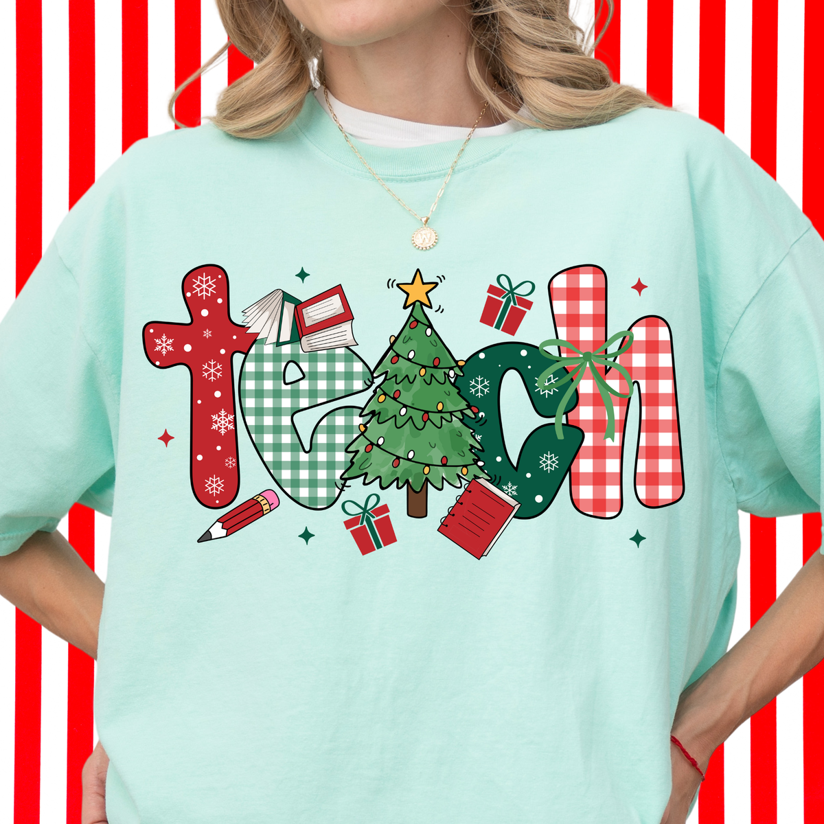 Teach Holiday Tee