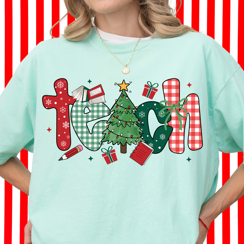 Teach Holiday Tee