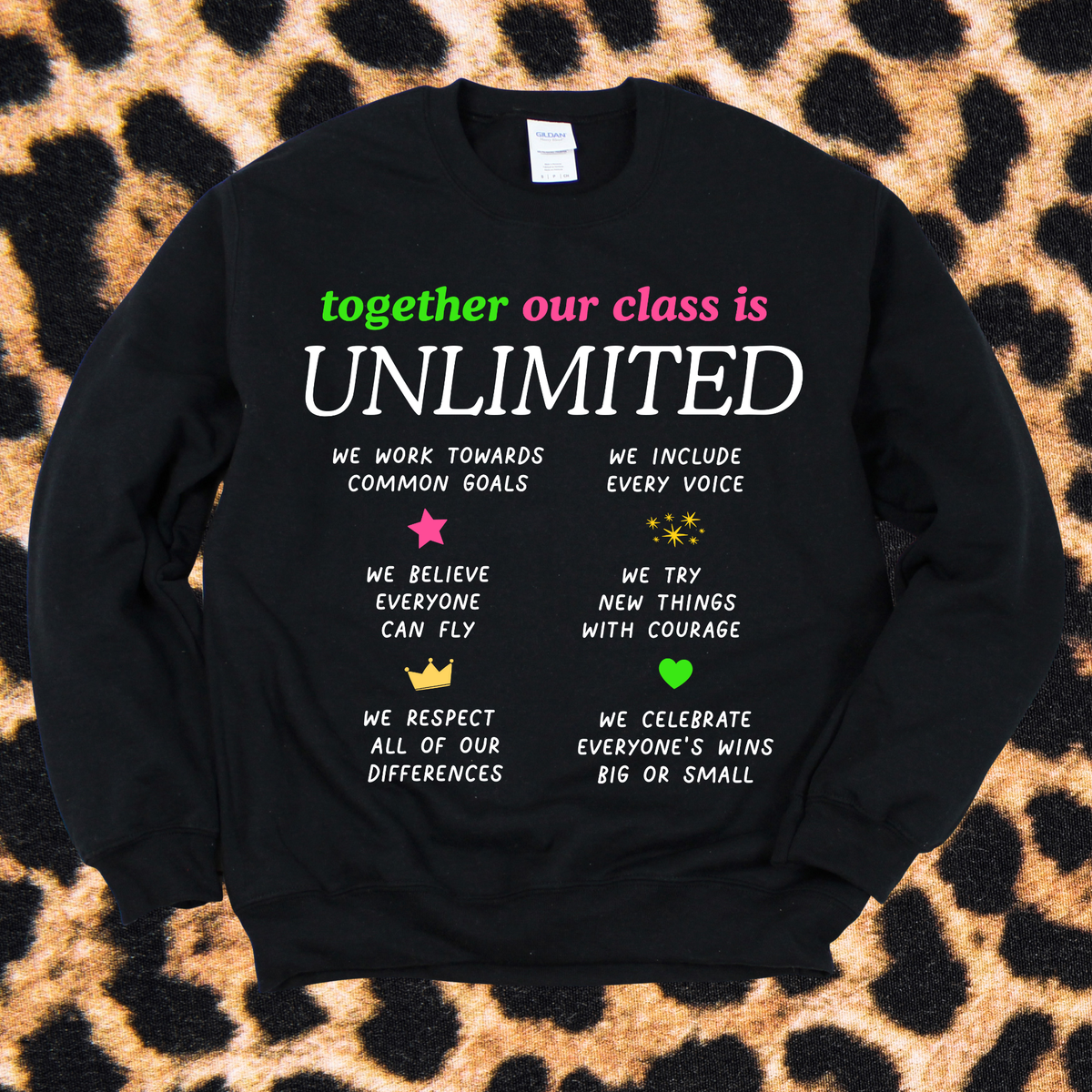 Class is Unlimited Crewneck Sweatshirt
